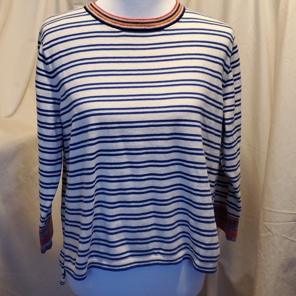 Cabi Swoop Neck Sweater SZ MD